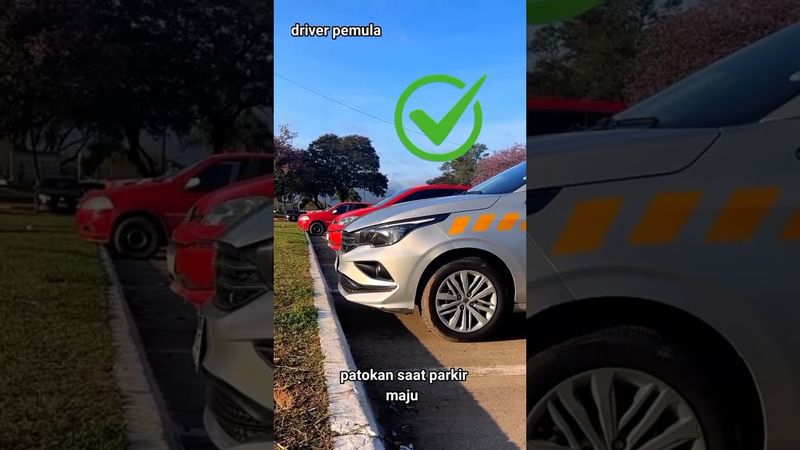 ✅ Patokan Saat Parkir Maju!