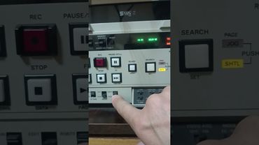 Как посмотреть пробег у видеомагнитофона Panasonic AG-7750