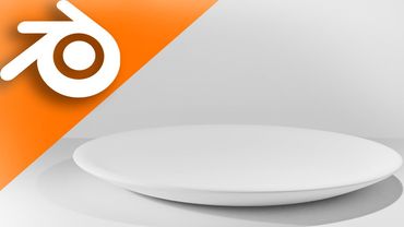 Как сделать тарелку в Blender Урок