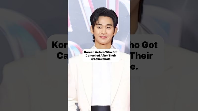 Korean Celebrities Cancelled After Rising to Fame 📸 #youtubeshorts