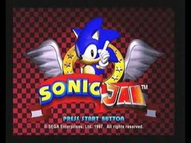 Sonic Jam Intro Sega Saturn PAL Version