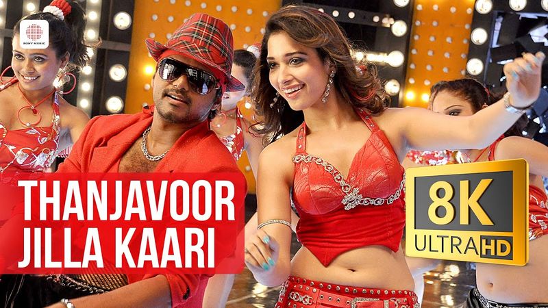 Suraa - Thanjavoor Jilla Kaari 8K/4K Video Song | Thalapathy Vijay, Tamannaah | Mani Sharma