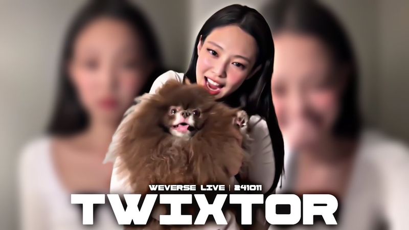 JENNIE | WEVERSE LIVE | 241011 | twixtor by meckitwx
