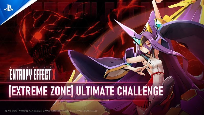 BlazBlue Entropy Effect X - Extreme Zone Gameplay Trailer | PS5 Games