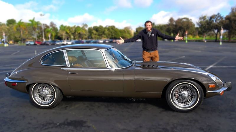 Jaguar E-Type V12, культовая машина с монструозным двигателем