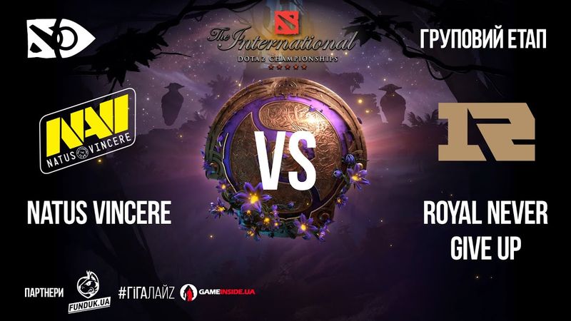 [UA] Natus Vincere vs RNG | Груповий етап «The International 2019» | День 3