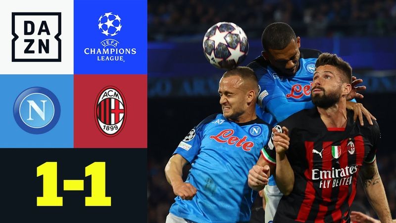 Elfmeter-Drama um Halbfinaleinzug: SSC Neapel - AC Mailand | UEFA Champions League | DAZN Highlights