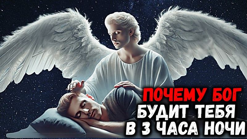 ПОЧЕМУ БОГ БУДИТ ВАС В 3 часа ночи 🗝️ Раскрыта Божественная тайна