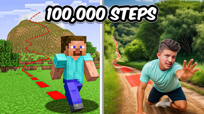 Minecraft, But I Survive It In Real Life!