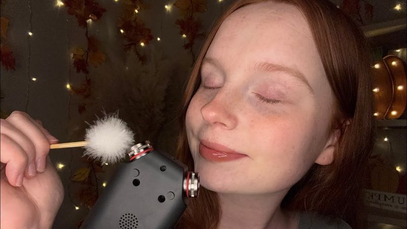 ASMR Tascam Tingles ♡ | slow whispers during a storm ⛈️