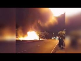 5 menit yang lalu kebakaran hebat di China