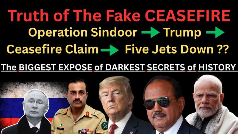 Truth of Fake Ceasefire (Part-2) | Trump, Ceasefire, Five Jets Down Theory | Biggest Exposure Ever