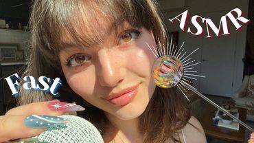 Fast and Aggressive ASMR 🌞 ( Hand Sounds, Mouth Sounds, Whisper Rambles, + )