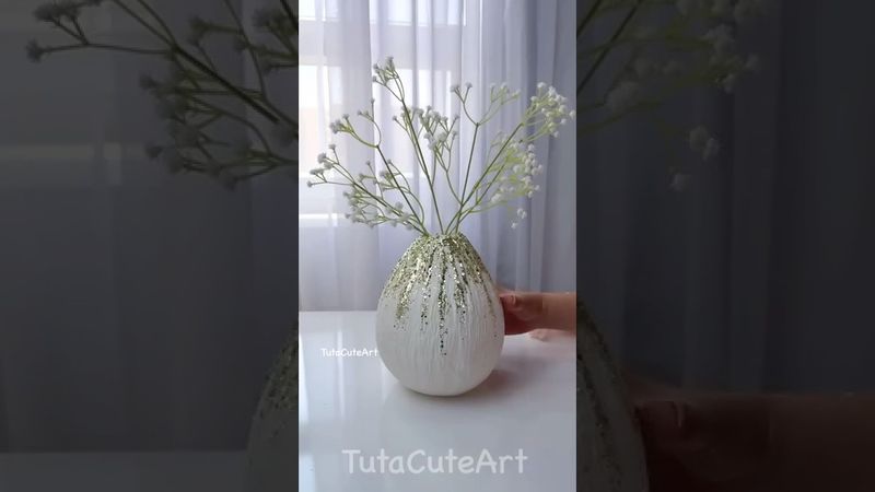 DIY elegant vase ✨ with tissues
