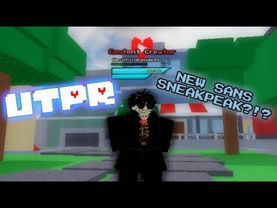 [UTPR] NEW SANS SNEAKPEAK?!?