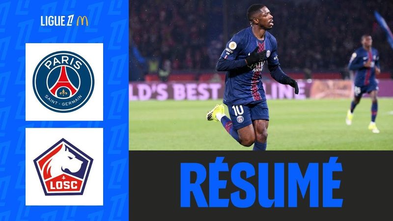 Le but SENSATIONNEL de Dembélé, le PSG ÉCRASE Lille | 18ème journée - Ligue 1 McDonald's 25/26