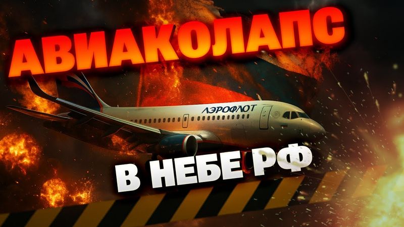 🔴 Россия теряет контроль в небе: отмены рейсов и дефицит запчастей