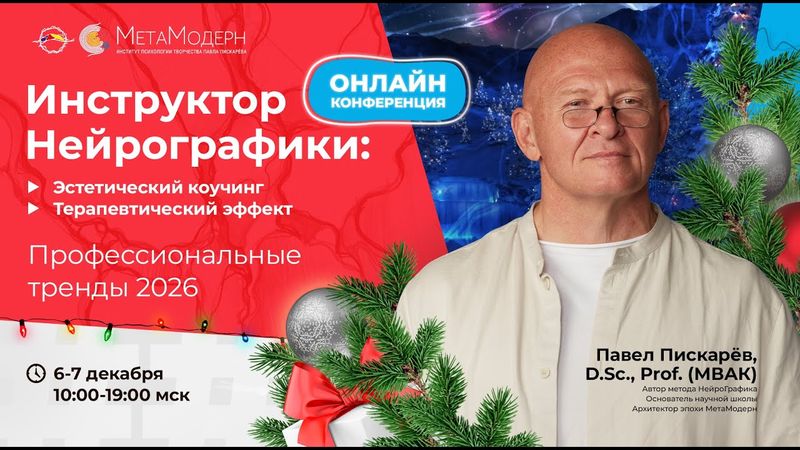 7 декабря 2 часть Онлайн-конференция «Инструктор НейроГрафики. Профессиональные тренды 2026»