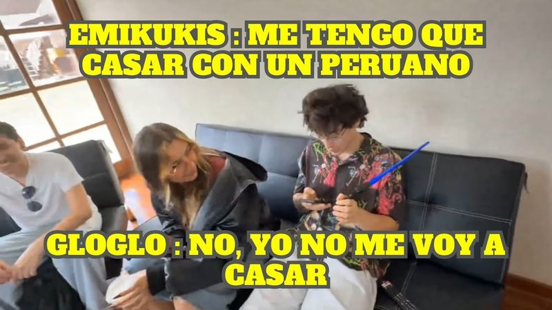 EMIKUKIS SE QUIERE CASAR CON UN PERUANO