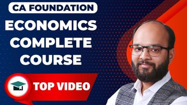 CA Foundation Economics Complete Course | Business Economics Full Course | Eco Full Syllabus | ICAI