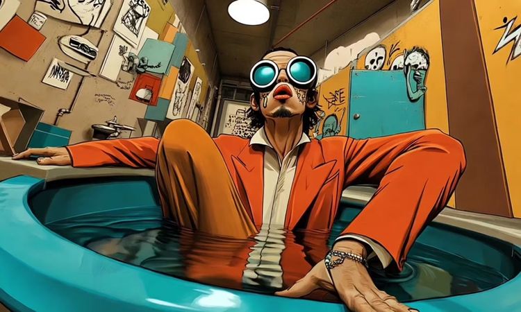 I created with song for another video a while back and really dig it....