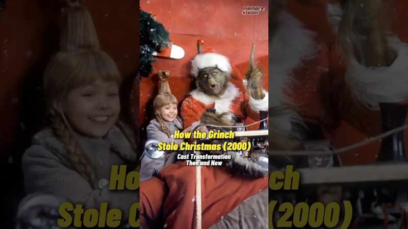How the Grinch Stole Christmas (2000) - Memorable Cast Transformation Then and Now 😳😳