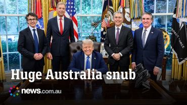 Photo proves Australia's relationship with Trump is plummeting