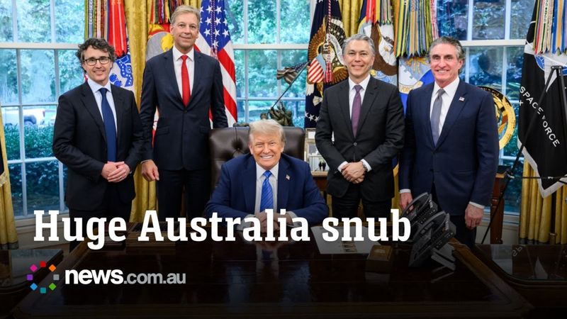 Photo proves Australia's relationship with Trump is plummeting