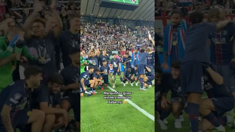 Marquinhos = Proper captain! 💪