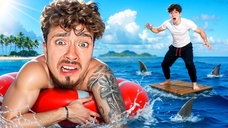 МЫ ВЫЖИЛИ НА ОДНОМ ПЛОТУ В ОКЕАНЕ МАЙНКРАФТ!