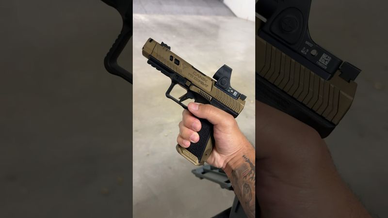 Canik TTI Combat w/ Trijicon SRO🔥 #canik #tticombat #tarantactical #trijicon #rivals
