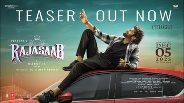 The RajaSaab Telugu Teaser | Prabhas | Maruthi | Thaman | TG Vishwa Prasad | Dec 5 2025