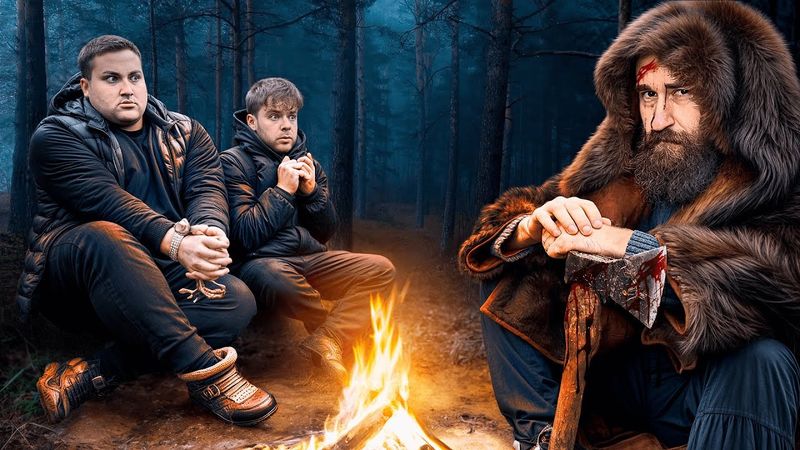 ДЕРЕВЕНСКИЙ ПСИХ ПОХИТИЛ МАНЬЯКА АНТОНА И ИГОРЯ. МОЙ ДРУГ ПРОПАЛ В ЛЕСУ