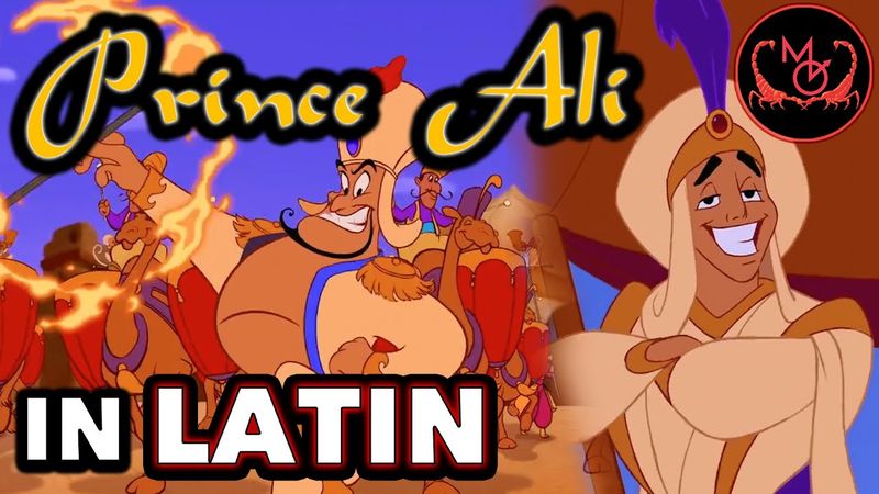 Prince Ali! ALADDIN in LATIN 🪔 lyrics by Stefano Vittori 🐘 Triumphus Aladdini 🦚