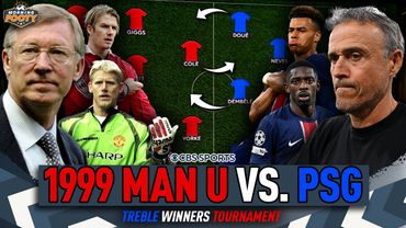 1999 Manchester United vs. 2025 PSG | BEST treble-winning squad TOURNAMENT 🤔👀 | Morning Footy