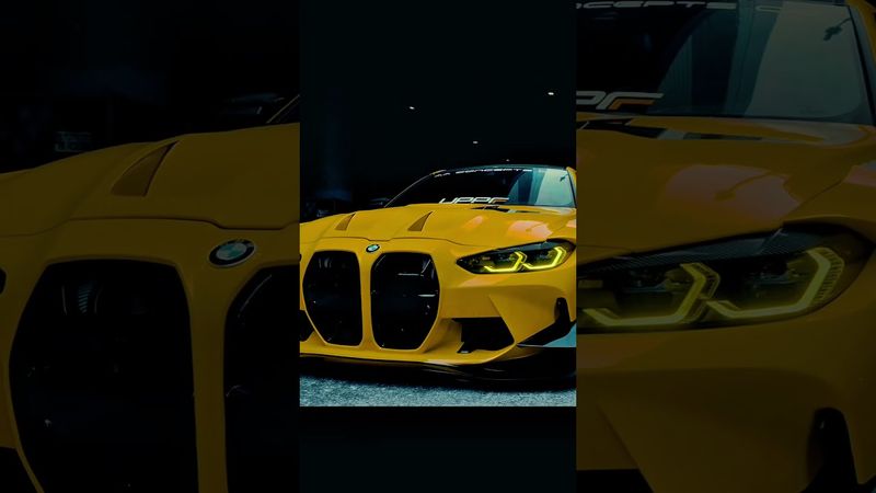 BMW M4 COMPETITION CAR EDIT 4K