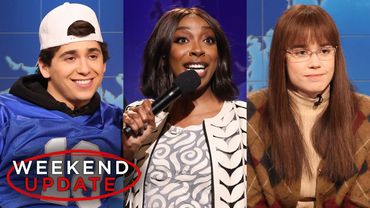 Weekend Update ft. Marcello Hernández, Jane Wickline and Ego Nwodim - SNL