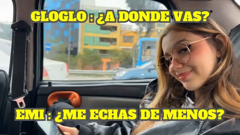 GLOGLO LE PREGUNTA A EMIKUKIS A DONDE VA Y ELLA LO MOLESTA