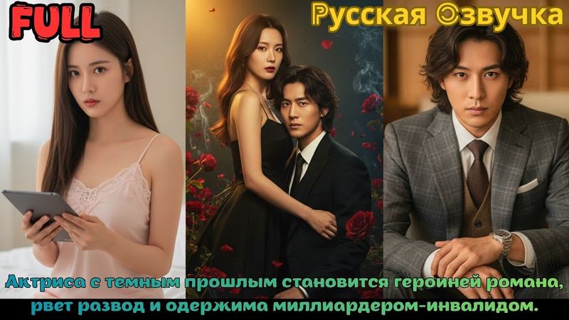 Актриса с темным прошлым становится героиней романа, рвет развод и одержима миллиардером инвалидом