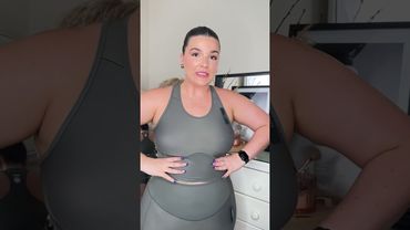 Is SKIMS Activewear worth it? PART 1 👀 #skimshaul #Skimsactivewear #plussizehaul