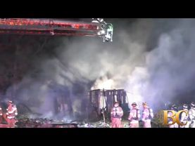 Massive explosion levels New Jersey home, rocks neighborhood