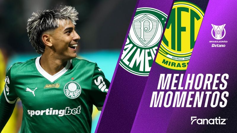 Palmeiras 1x1 Mirassol | Melhores Momentos | #Brasileirão2025