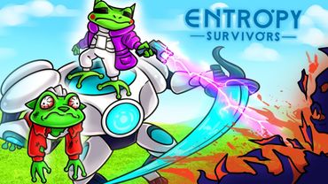 МЫ МЕХА ЛЯГУХИ И НАС НЕ РАСКОЛДОВАТЬ :D рогалик Entropy Survivors