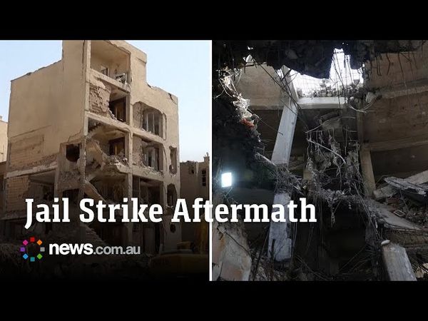 Iran claims 71 killed in Strike on notorious Evin jail