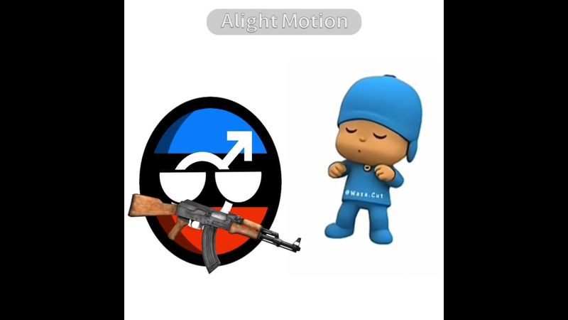 Pocoyo and Empire of Boys Dancing Trend #countryballs #alightmotion #capcut #flag #pocoyo #timurball
