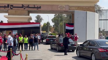Palestinian prime minister visits Egypt's Rafah crossing | AFP