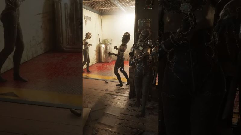 There's no way she can do that! #shorts #outlast #gaming #fyp #viral #gameplay #theoutlasttrials