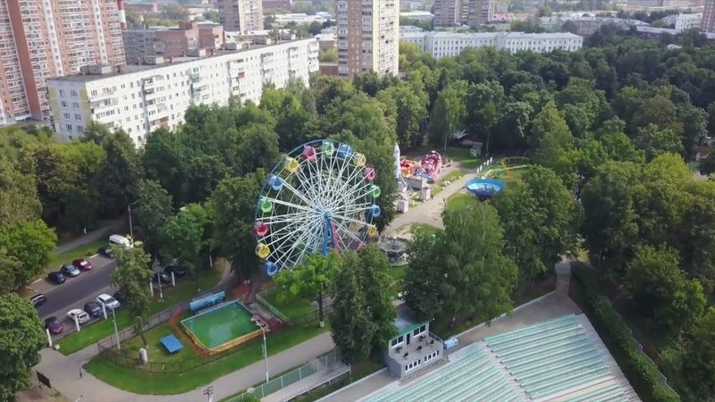 Подольск. Виды на город с высоты птичьего полёта (2017)