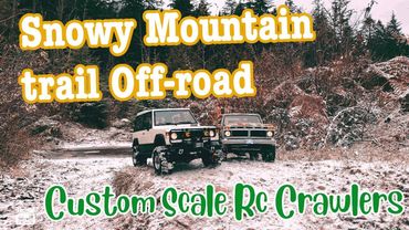 Rugged Adventure: Snowy Mountain RC Trail Run in 360 Degrees - Captured with Insta360