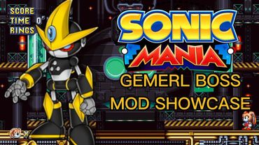 Gemerl Boss in Sonic Mania |Mod Showcase|